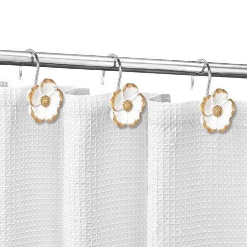 Flower Shower Curtain Hooks, photo 4