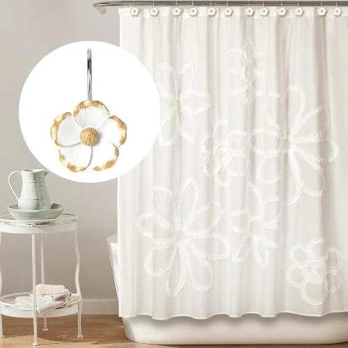 Flower Shower Curtain Hooks, photo 5