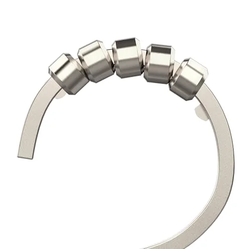Satin Nickel Double Shower Curtain Hooks, photo 4