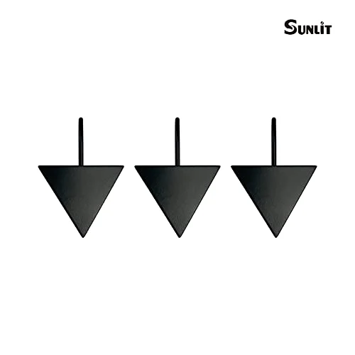 Triangle Shower Curtain Hooks, photo 3