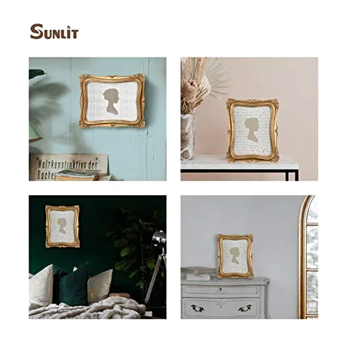 Vintage Picture Frame 8x10, Gold (WCF4), photo 4