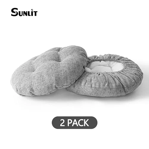 Bar Stool Covers, Grey, 12×12, photo 2