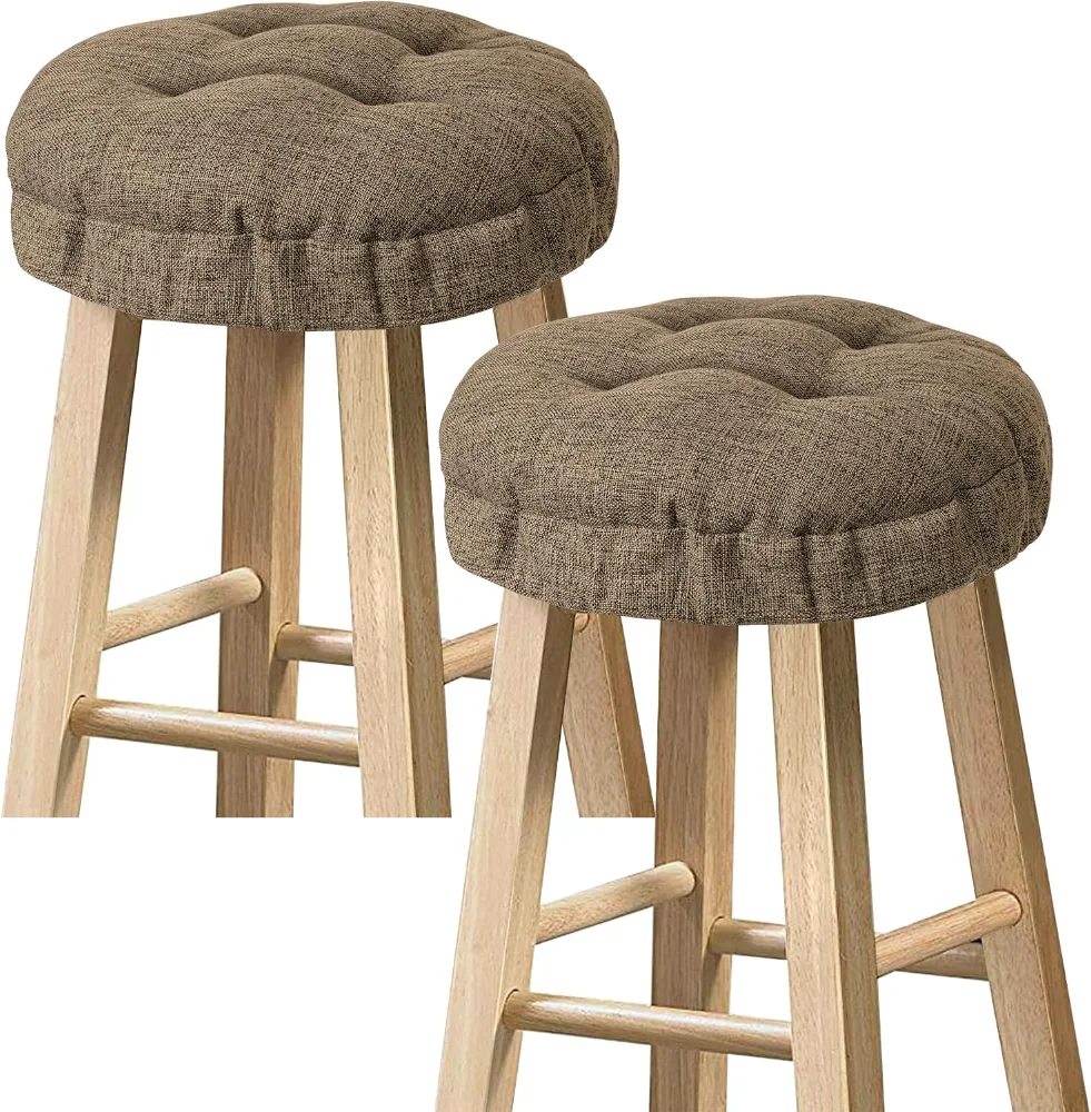 Bar Stool Covers, Brown, 12×12