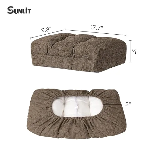 Bar Stool Covers, Brown - Rectangle, 9.8×17.7, photo 5