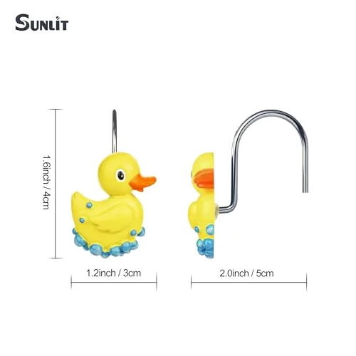 Cute Shower Curtain Hooks, photo 4