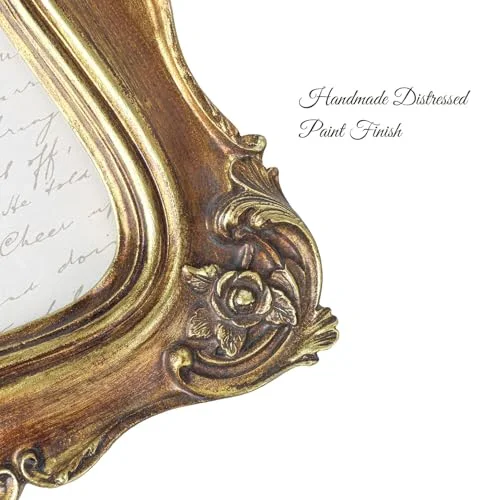 Vintage Picture Frame 4x6, Bronze (9W1R), photo 4