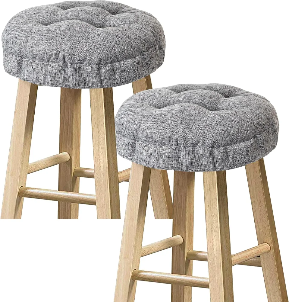 Bar Stool Covers, Grey, 12×12