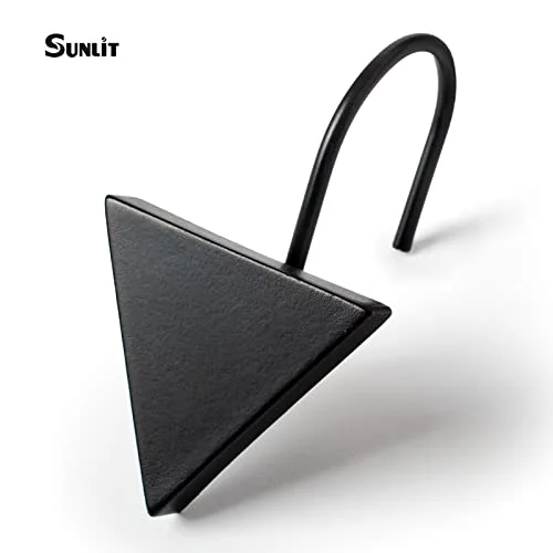 Triangle Shower Curtain Hooks, photo 2