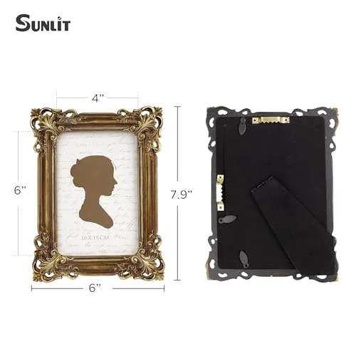 Vintage Picture Frame 4x6, Bronze (VMR6), photo 2