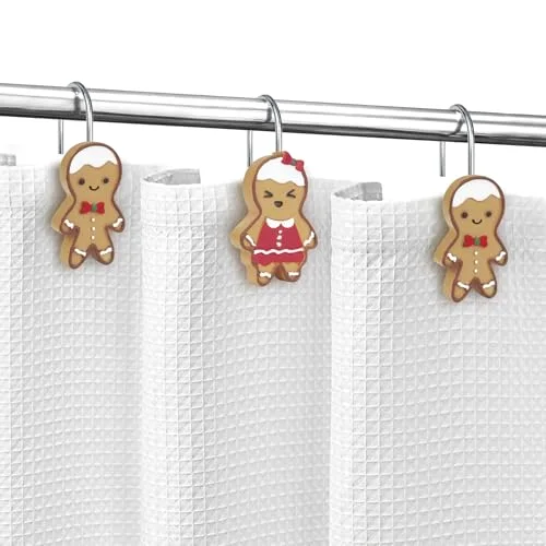 Christmas Decorative Shower Curtain Hooks, photo 3