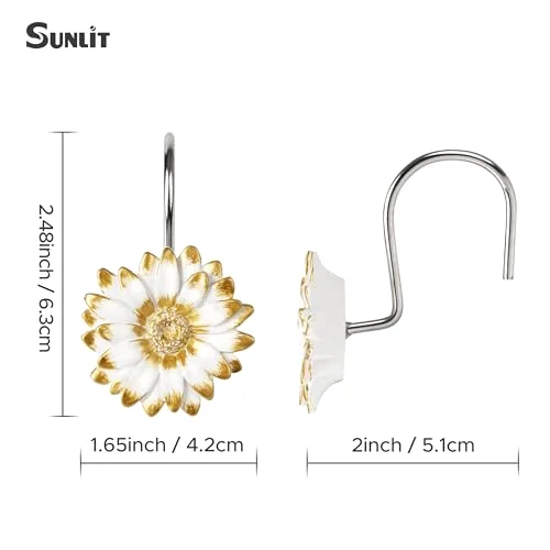 Daisy Shower Curtain Hooks, photo 3