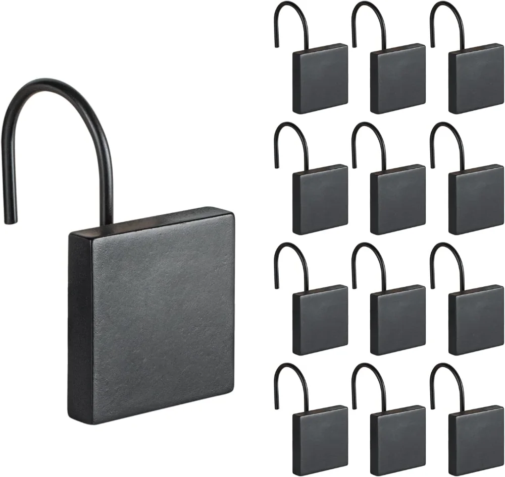Square Shower Curtain Hooks