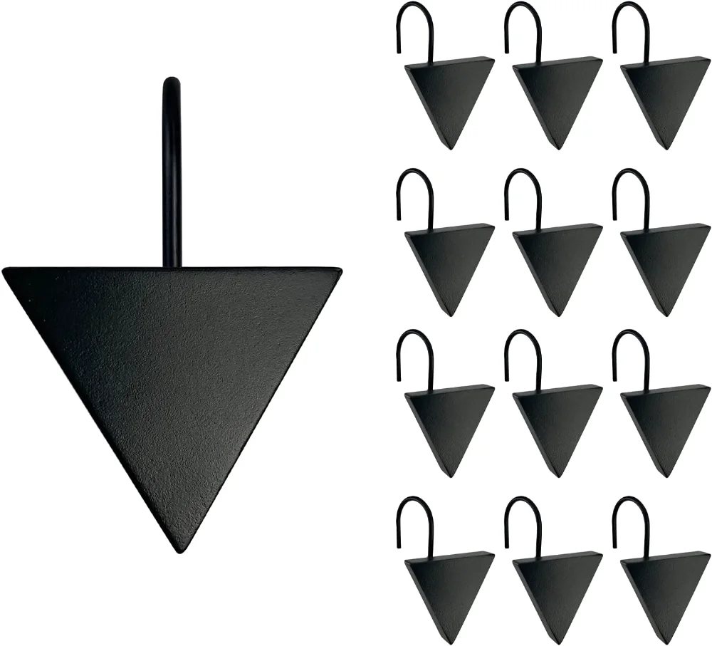 Triangle Shower Curtain Hooks