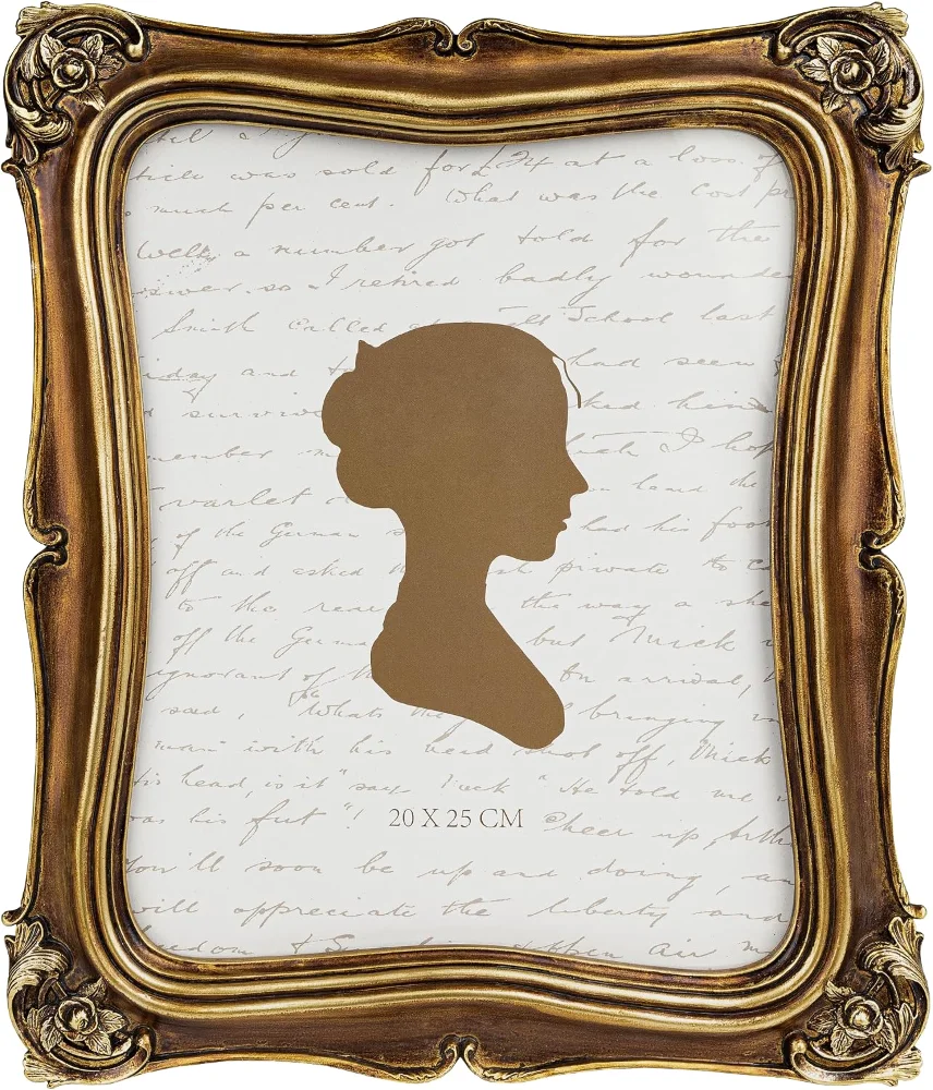 Vintage Picture Frame 8x10, Bronze (SQRX)