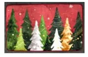 Christmas Bathroom Rug, 20×31.5