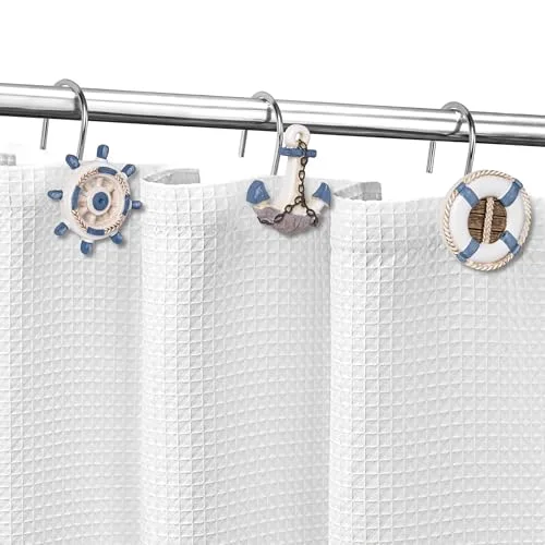 Nautical Shower Curtain Hooks, Nautical Set, photo 5