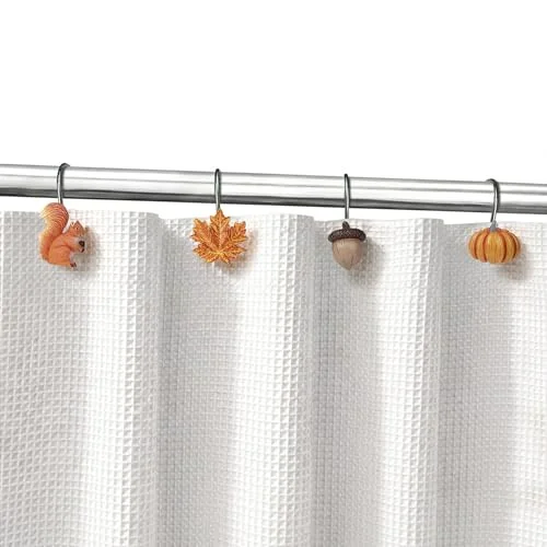 Fall Autumn Decorative Shower Curtain Hooks, Autumn Collection, photo 4