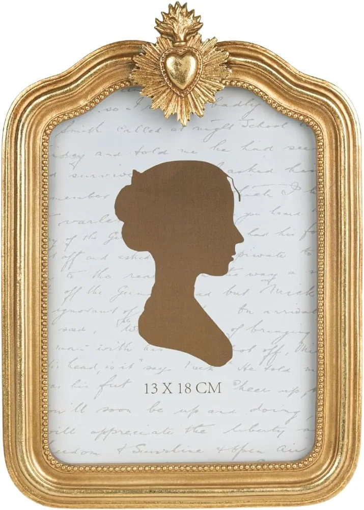 Heart Vintage Picture Frame 5x7