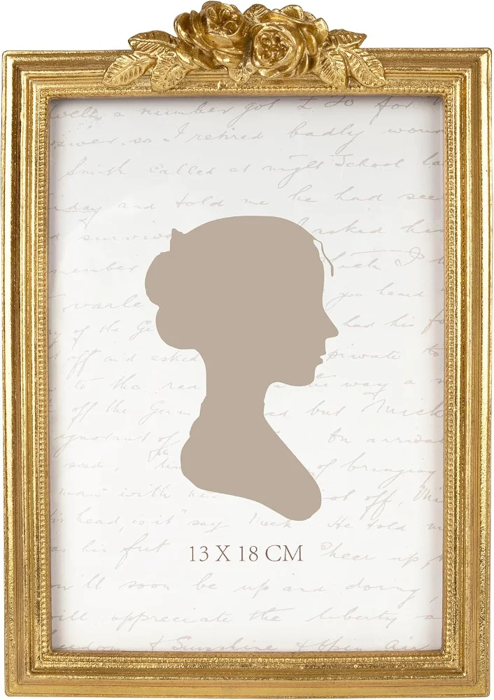 Vintage Picture Frame 5x7, Gold (GCDL)